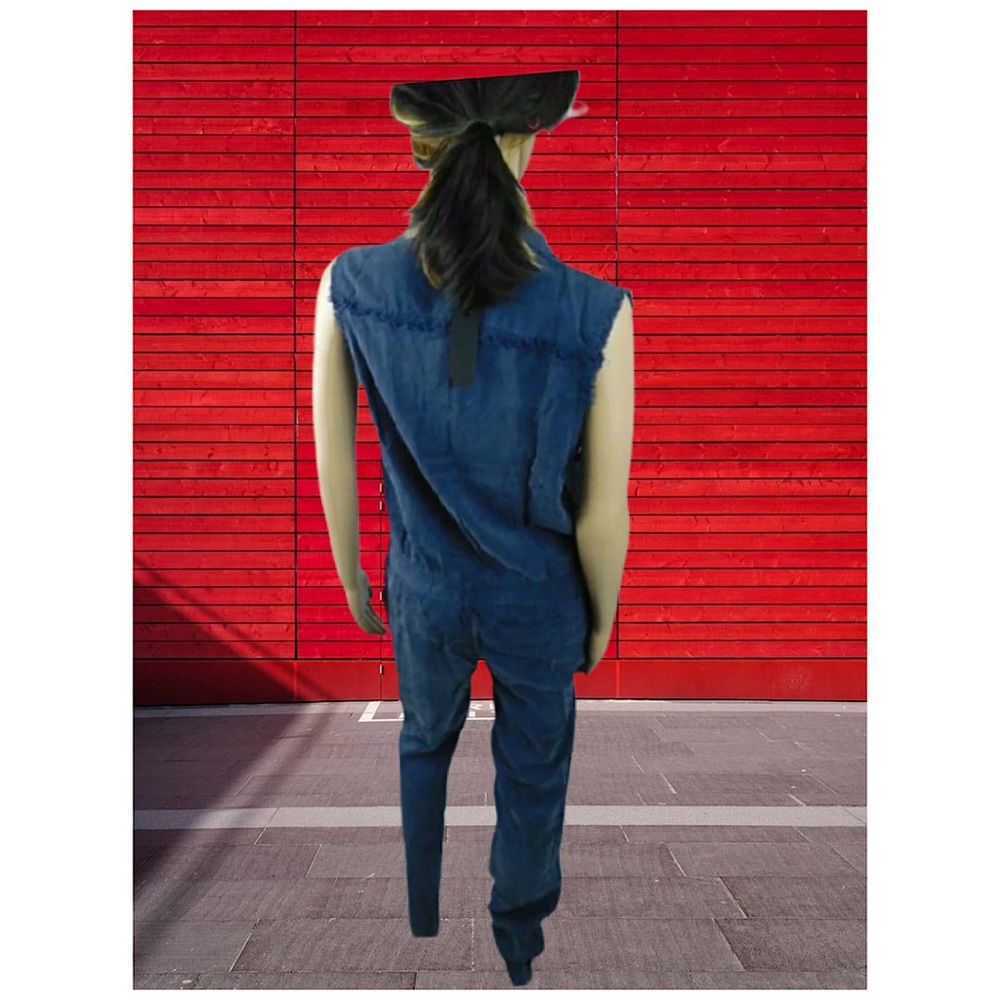 SOLD! Distressed Military Jumpsuit - Picture 10 of 16